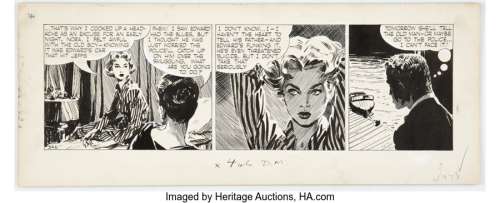 Wright, David | David Wright Carol Day Daily Comic Strip #346 Original Art (The Daily Mail, 1958). ... | Heritage