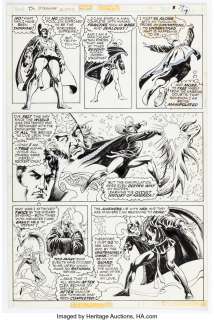 Alcala, Alfredo | Alfredo Alcala Doctor Strange #19 Story Page 5 Original Art (Marvel, 1976).... | Heritage
