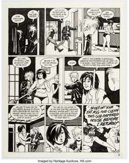 Hernandez, Jaime | Jaime Hernandez Love and Rockets #26 Story Page 3 Maggie Original Art (Fantagraphics, 1988).... | Heritage