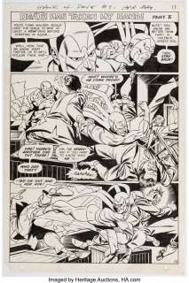 Kane, Gil | Gil Kane The Hawk and the Dove #5 Story Page 9 Original Art (DC, 1969).... | Heritage