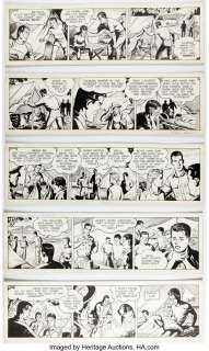 Dodd, Ed - Ed Dodd Mark Trail Daily Comic Strip Original Art Group of 10 (The Hall Syndicate, 1964). ... (Total: 10 Original Art)