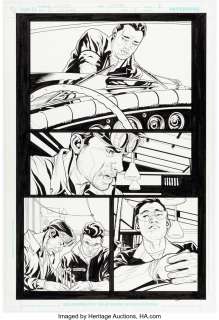 Harris, Tony - Tony Harris and Tom Feister Ex Machina #18 Story Page 2 Original Art (DC, 2006). ...