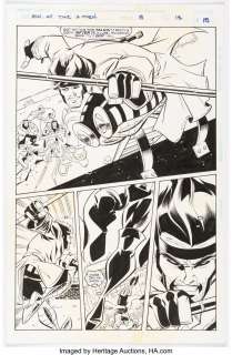 Kuhn, Andy - Andy Kuhn and Ralph Cabrera The Adventures of the X-Men #8 Story Page 13 Original Art (Marvel, 1996)....