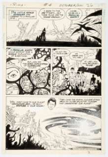 Niño, Alex | Alex Niño Rima the Jungle Girl #4 Space Voyagers Story Page 3 Original Art (DC, 1974).... | Heritage