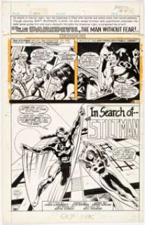 Marcos, Pablo | Pablo Marcos Mighty World of Marvel #302 Story Page Original Art (Marvel, 1978).... | Heritage