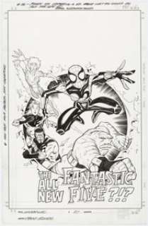Frenz, Ron | Ron Frenz and Sal Buscema Spider-Girl #87 Cover Original Art (Marvel, 2005).... | Heritage