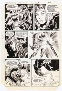 Catan, Vic - Vic Catan G.I. Combat #267 Story Page 2 Original Art (DC, 1984)....