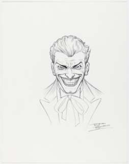 Bolland, Brian | Brian Bolland - Joker Sketch Original Art (undated).... | Heritage