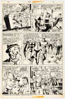 Buscema, John | John Buscema, Dick Giordano, and Terry Austin Thor #231 Story Page 2 Hercules Original Art (Marvel, 1975).... | Heritage