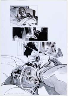 DC Artist - Matías Bergara John Constantine: Hellblazer #10 Story Page 9 Original Art (DC, 2020)....