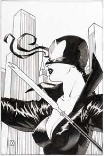 Wagner, Matt | Matt Wagner Grendel Omnibus #2 2nd Edition Cover Christine Spar Original Art (Dark Horse, 2022).... | Heritage