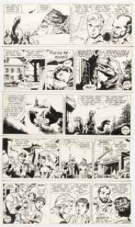 Barry, Dan | Dan Barry Flash Gordon Daily Consecutive Comic Strip Original Art Group of 10 (King Features Syndicate, 1989). ... (Total: 10 Original Art) | Heritage