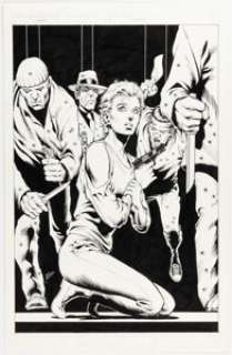 Jaaska, Bill - Bill Jaaska Sable #17 Cover Original Art (First, 1989). ...