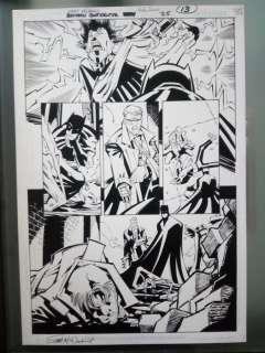 Batman confidential #25 - Original half splash Page Art vs joker - EO - (2001) | Catawiki