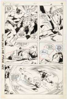Colan, Gene | Gene Colan and Bob Smith DC Challenge #1 Story Page 5 Superman Original Art (DC, 1985).... | Heritage