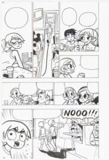 Bryan Lee O’Malley | Scott Pilgrim #4 - Scott Pilgrim Gets It Together Story Page 76 Original Art (Oni P... | Heritage