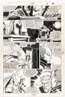 Marc Silvestri And Joe Rubinstein | The X-Men vs. The Avengers #3 Story Page 13 Original Art (Marvel, 1987).... | Heritage
