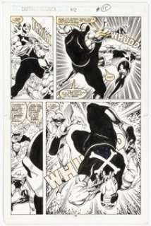Rik Levins and Danny Bulanadi - Captain America #412 Story Page 11 Original Art (Marvel, 1993)....