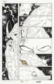 Ron Lim And Tom Christopher | Silver Surfer #28 Story Page 22 Original Art (Marvel, 1989).... | Heritage