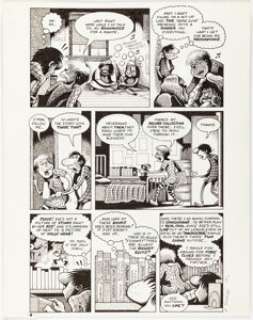 Peter Bagge | Hate #9 Story Page 4 Original Art (Fantagraphics, 1992). | Heritage