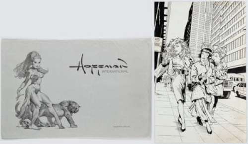 Howard Simpson and Gonzalo Mayo - Harbinger #18 Splash Page 1 Original Art (Valiant, 1993). (Total: 3 Items)