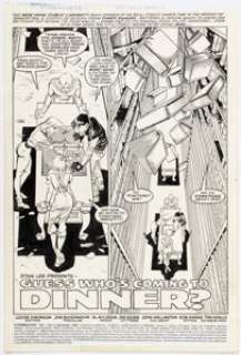 Jon Bogdanove And Al Milgrom | X-Terminators #3 Story Page 1 Original Art (Marvel, 1988). | Heritage