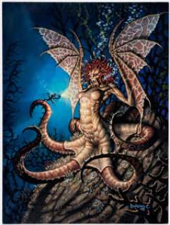 Dorian Cleavenger "The Trap" Painting Original Art (1999).