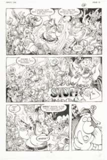 Sergio Aragonés | Groo the Wanderer #34 Story Page 13 Original Art (Marvel, 1987). | Heritage