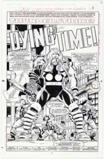 Ron Frenz and Al Milgrom Thunderstrike #23 Splash Page 3 Original Art (Marvel, 1995). | Heritage