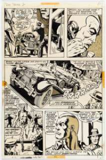 Ross Andru and Tom Palmer Doc Savage #3 Story Page 8 Original Art (Marvel, 1973). | Heritage