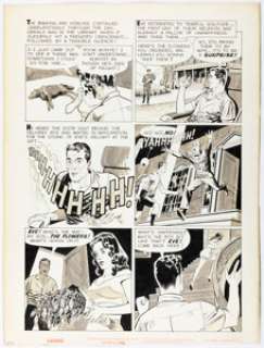 Johnny Craig (as Jay Taycee) Eerie #2 "Eye of the Beholder" Story Page 5 Original Art (Warren, 1966). | Heritage
