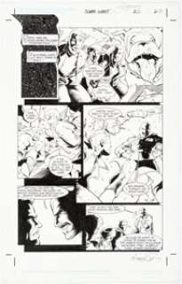 Dean Zachary and Andrew Pepoy The Real Adventures of Jonny Quest #2 Story Page 6 Original Art (Dark Horse, 1997).