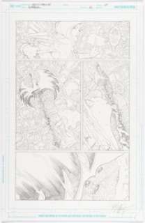 Kevin Maguire Supergirl #22 Story Page 15 Pencils Original Art (DC, 2018).