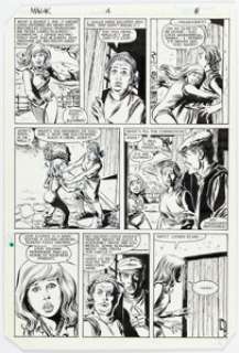 Sal Buscema and Tom Palmer Magik #4 Story Page 6 Original Art (Marvel, 1984). | Heritage