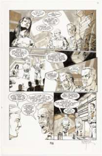 Mark A. Nelson Aliens #3 Story Page 11 Original Art (Dark Horse, 1989).