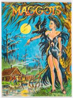 L. B. Cole Maggots Unused Cover Design Original Art (Bruce Hamilton Comics, c. 1991-1992). (Total: 2 Items) | Heritage