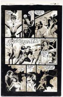 Paul Gulacy and Charles Yoakum The Grackle: Double Cross #4 Story Page 17 Original Art (Acclaim, 1997).