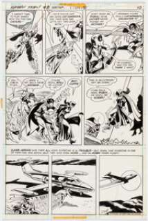 Irv Novick and Vince Colletta The Batman Family #8 Story Page 8 Original Art (DC, 1976). | Heritage