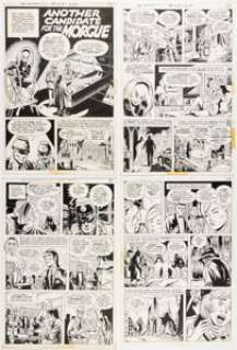 Norman Maurer The Witching Hour #24 Complete 8-Page Story "Another Candidate for the Morgue" Original Art (DC, 1972). (Total: 8 Original Art) | Heritage