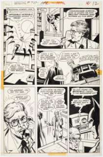 Irv Novick and Dick Giordano Detective Comics #434 Story Page 10 Original Art (DC, 1973). | Heritage