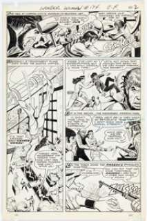 Irv Novick and Mike Esposito Wonder Woman #174 "Wonder Woman vs the Air Devils" Story Page 2 Original Art (DC, 1968). | Heritage