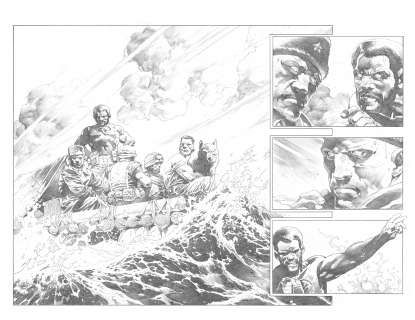 Tomás Giorello | Bloodshot Reborn #18 page 2-3 | Sonicdan
