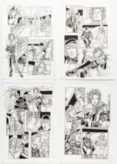 Juan José Ryp No Hero #1 Story Pages 16-22 Original Art (Avatar Press, 2008). (Total: 7 Original Art) | Heritage
