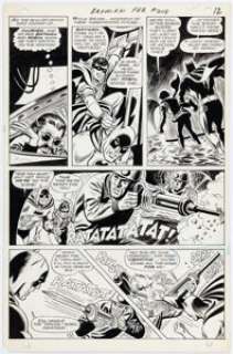 Irv Novick and Joe Giella Batman #209 Story Page 9 Original Art (DC, 1969). | Heritage