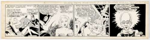 Dick Calkins Buck Rogers #467 Daily Comic Strip Original Art (John F. Dille Co., 1941). | Heritage