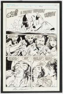 Marc Silvestri and Dan Green Wolverine #33 Story Page 15 Original Art (Marvel, 1991). | Heritage
