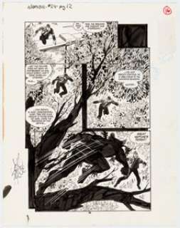 John Byrne Namor, the Sub-Mariner #24 Wolverine Story Page 12 Original Art (Marvel, 1992). | Heritage