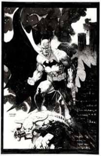 Jim Lee - Batman Specialty Illustration Original Art (2023).
