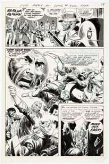 Joe Kubert Our Army at War #206 Story Page 12 Original Art (DC, 1969). | Heritage