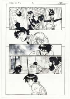 Dike Ruan Shang-Chi #5 Story Page 5 Original Art (Marvel, 2021).